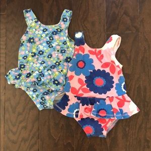 ❌SOLD❌Bundle of 2 Mini Boden bathing suits 18-24